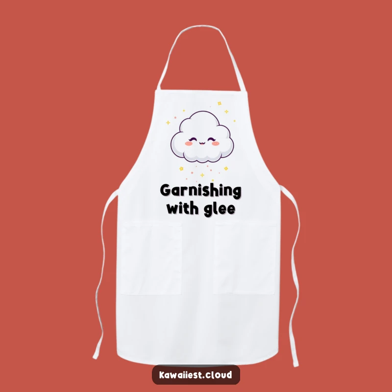 Funny Confetti Cloud Apron: Messy Fun for the Playful Cook