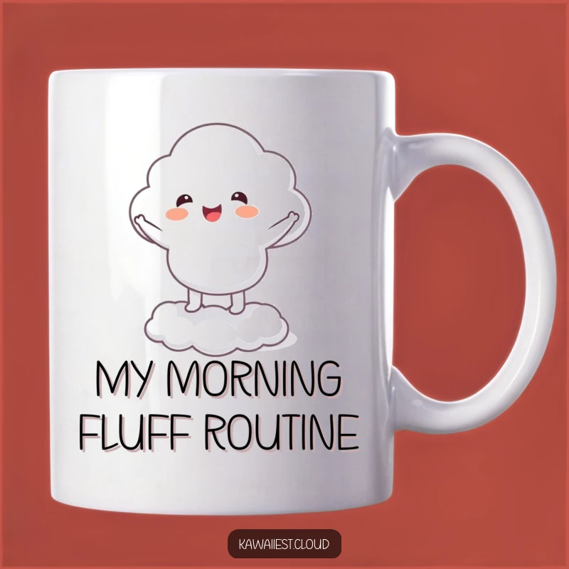 Funny Cloud Jig Mug: Joyful Character Dancing Gift for Cloud Lovers