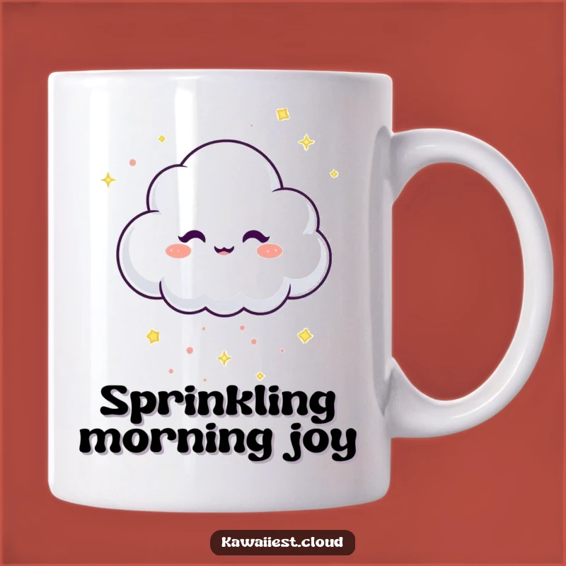Funny Confetti Cloud Mug: Sprinkle Fun with Mischievous Joy
