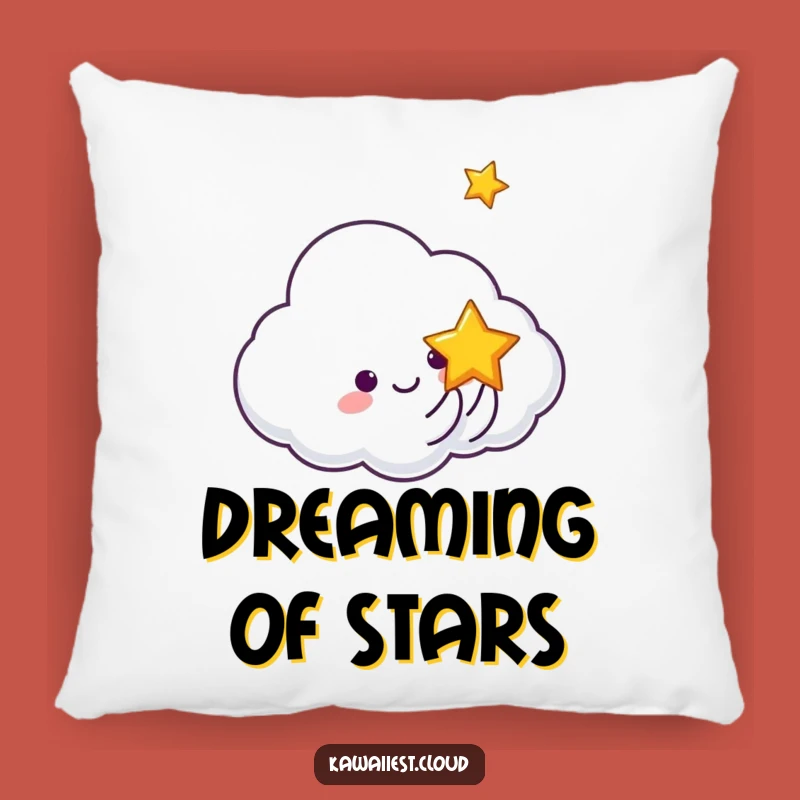 Funny Cloud Tossing Star Pillow: Cozy Celestial Decor, Perfect Dreamy Gift