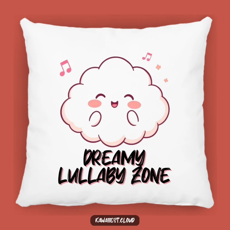 Funny Cheerful Cloud Pillow: Cozy Airy Tune Decor, Perfect Humorous Accent Gift