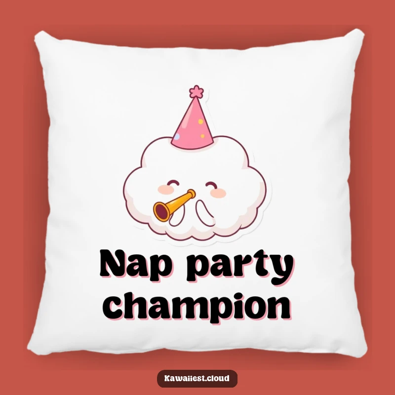 Funny Party Cloud Pillow: Cozy Comfort for Festive Decor
