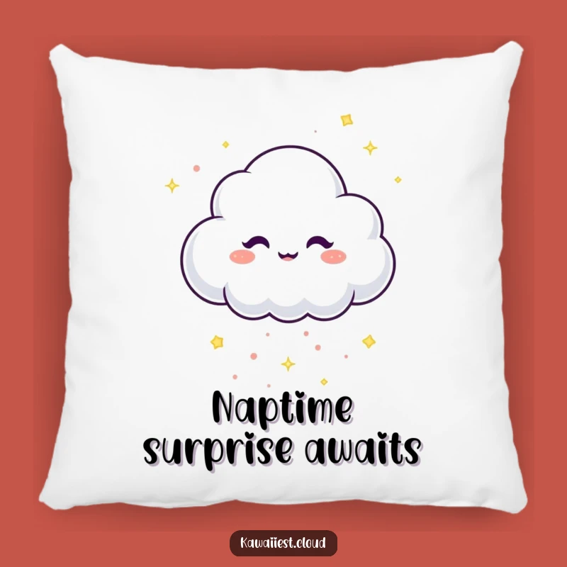 Funny Confetti Cloud Pillow: Cozy Comfort with a Sparkly Touch