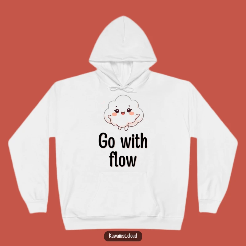 Funny Dancing Cloud Hoodie: Cozy with Joyful Breeze Vibes