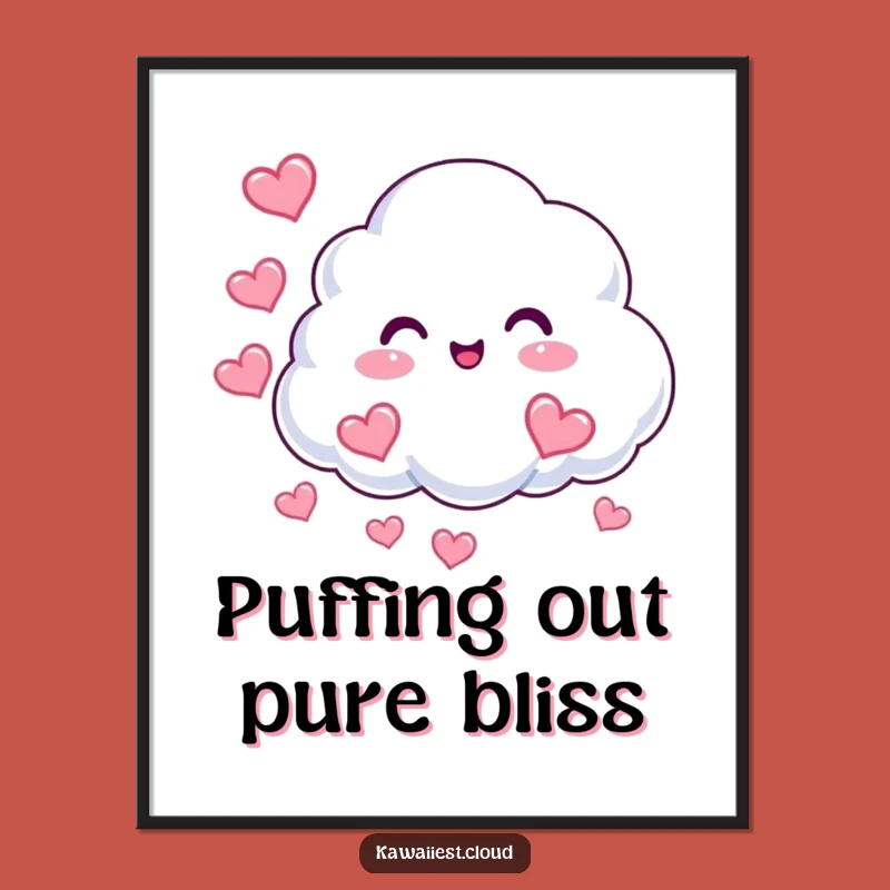 Free Printable Heart Cloud Art: Whimsical & Funny Downloadable Decor!