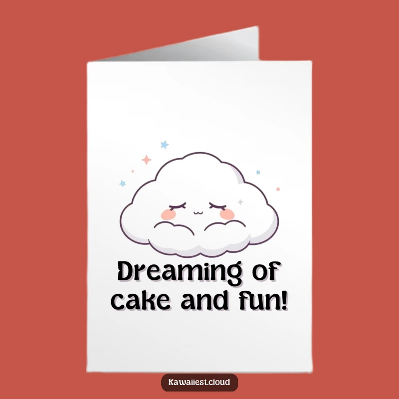 Free Printable Dreamy Cloud Birthday Card: Peaceful Downloadable Birthday Wishes!