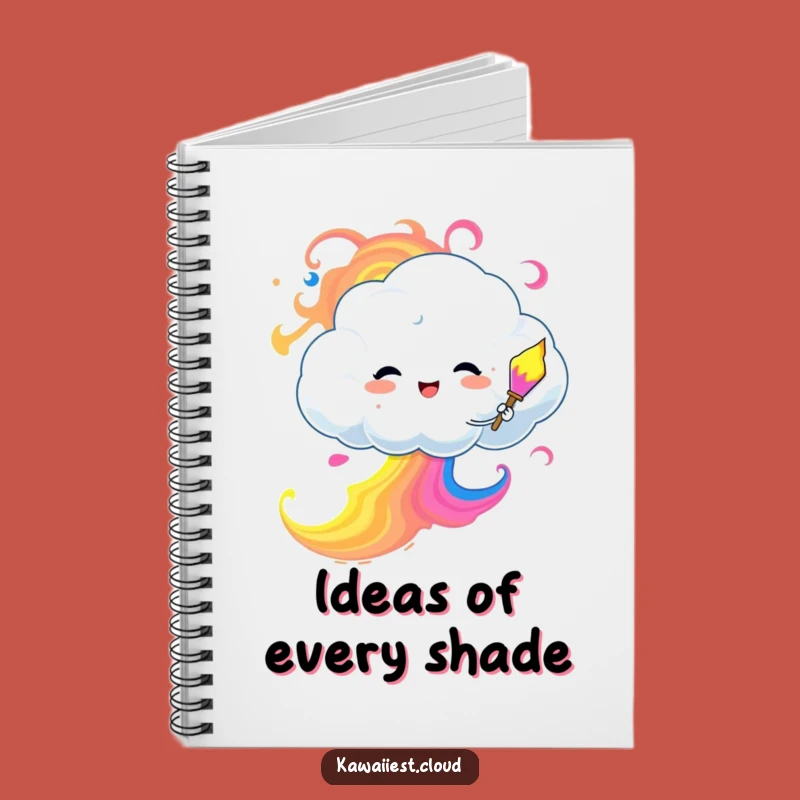 Funny Cloud Painter Notebook: Sketch Your Imagination Freely