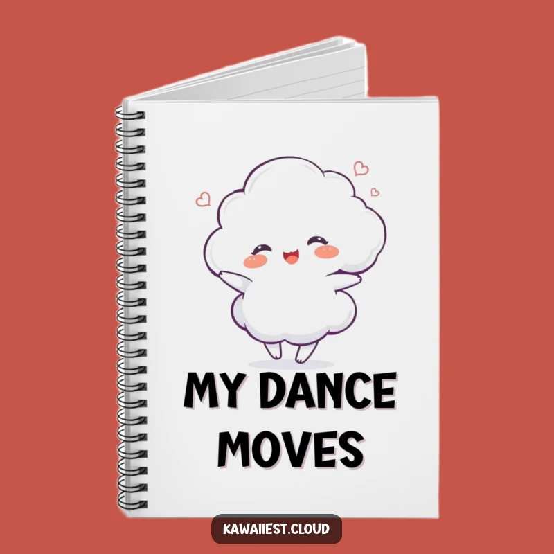 Funny Dancing Cloud Notebook: Delighted Ideas, Joyful Journal