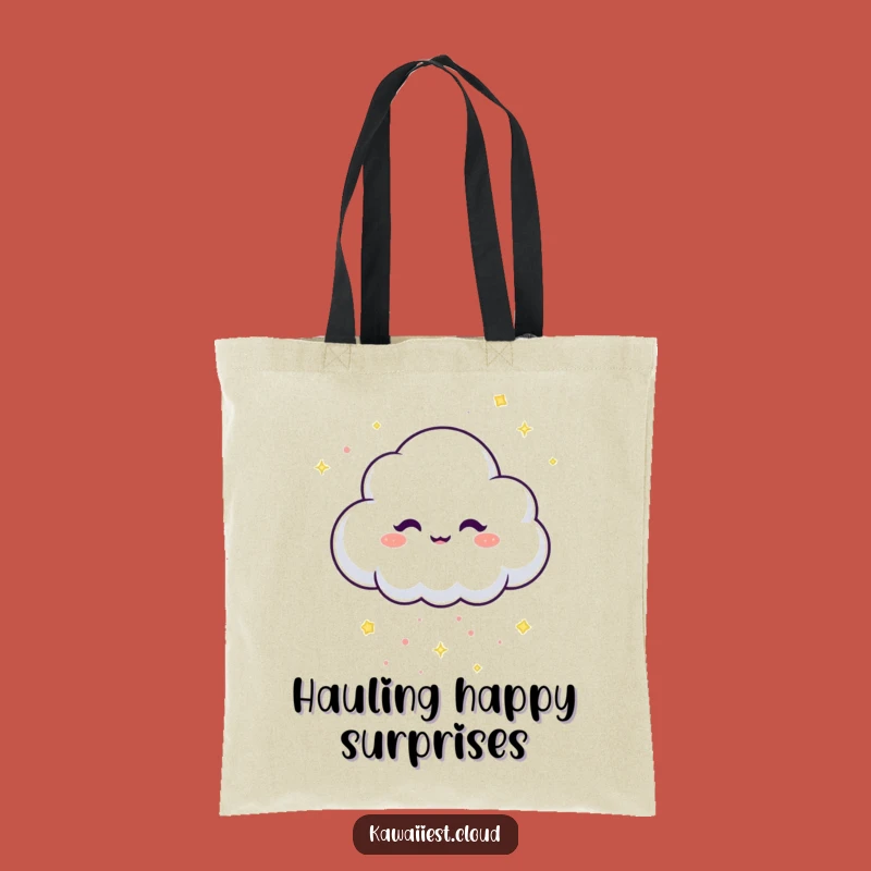 Funny Confetti Cloud Tote Bag: Carry Playful Surprises Everywhere